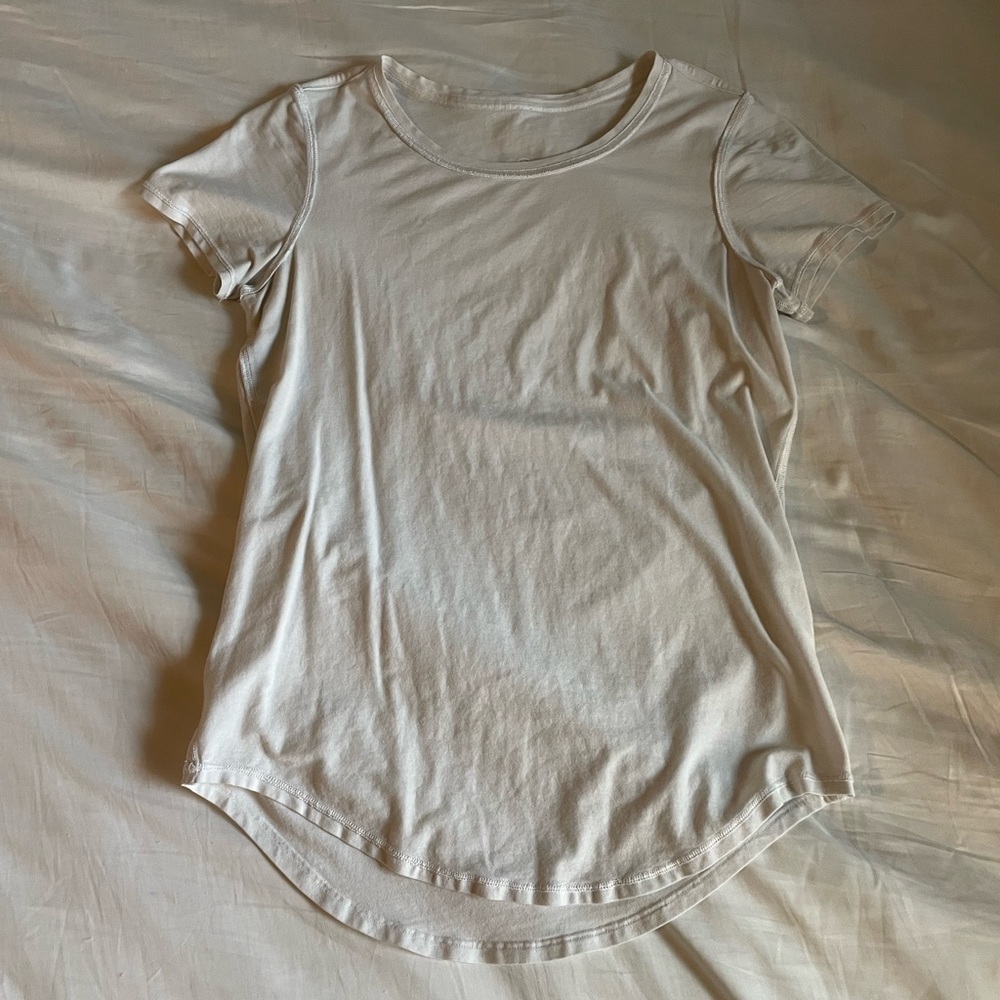 Lululemon White Shirt Size 4